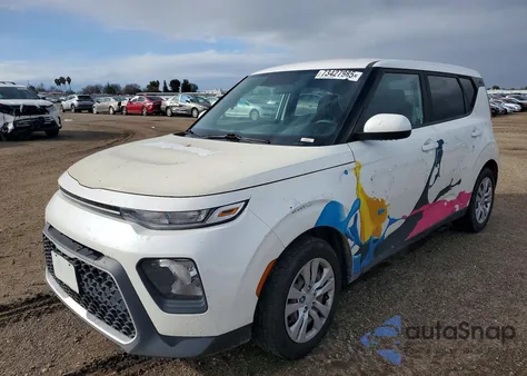 2022 Kia Soul Lx z USA, uszkodzony, nr VIN KNDJ23AUXN7834647